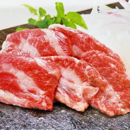 馬刺し カルビ 約50g×5パック 約250g 馬肉 おつまみ