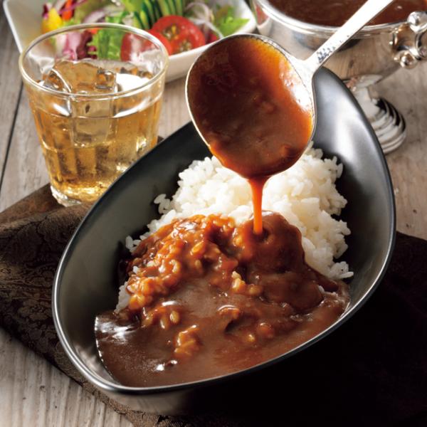 レトルトカレー(食研カレー) 200g×4パックセット 欧風カレー 野菜と牛肉の旨みにこだわったコク...