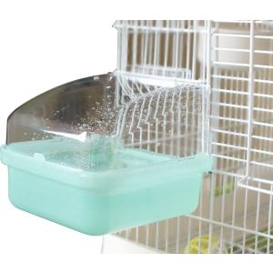 インコのおもちゃ 外掛式バードバス 外掛け用水浴び器 SUDO(スドー)