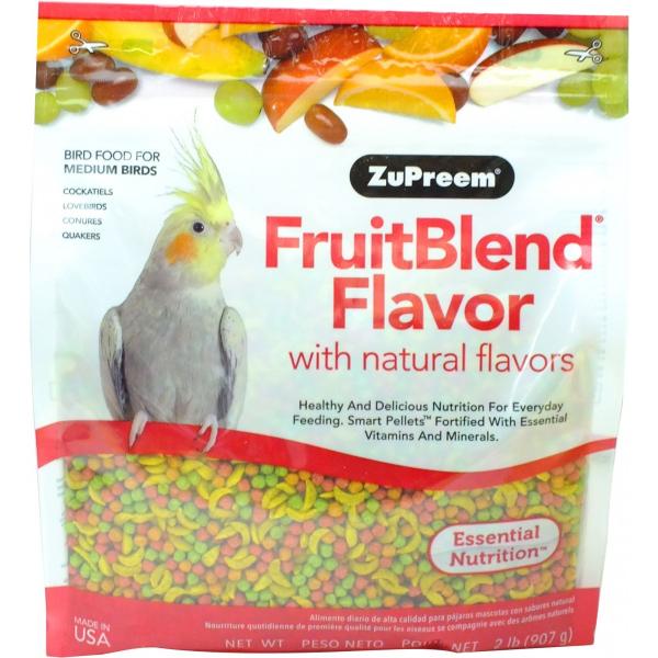 鳥用ペレット ズプリーム（ZuPreem) フルーツブレンド M 900g(907g) | オカメイ...