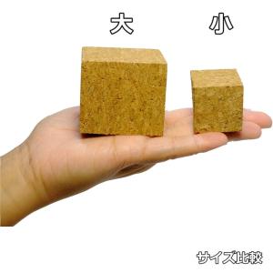 インコのおもちゃ 天然100%コルク ブロック(小)の詳細画像1