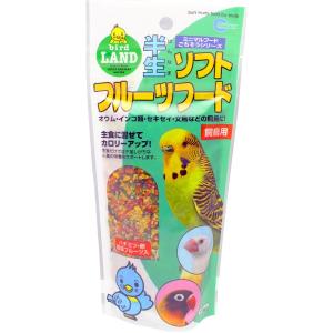 マルカン インコのおやつ 半生ソフトフルーツフード 100g MB-302