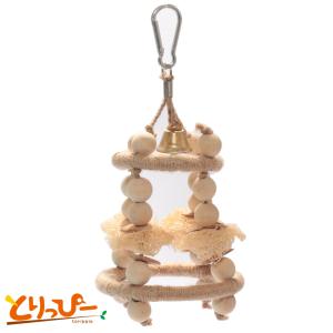 インコのおもちゃ レインボー バードトイ ミニメリゴー