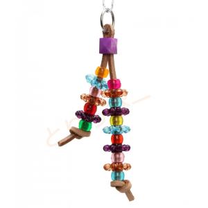 インコのおもちゃ 天然100％コルク ブロック（大） : とりっぴー小鳥