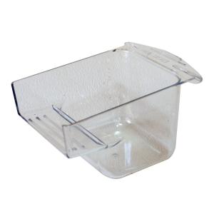新品HOEI35・465等 フードカバー5組10個＆餌入クリアカップ10個セット HOEI HOEI 35 クリアカップ Hカップ 餌入れ 水入れ 皿 エサ入れ 透明