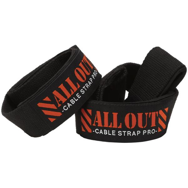 ALLOUT ケーブルストラップ エイトストラップ ケーブルマシン 筋トレ 初心者OK  腕・背中・...