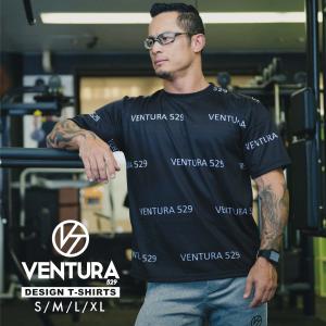 Ｔシャツ VENTURA 529 トレーニングウェア メンズ レディース メンズ半袖Tシャツ ブラック ウェア トレーニング 大きいサイズ｜toripurusss