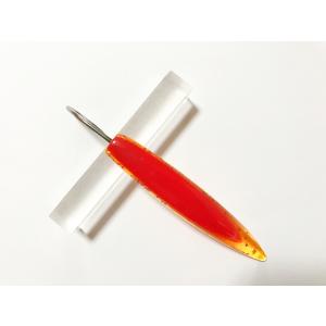 鳥山漁具 トローリング 弓角ルアー オレンジホロラメ 1個