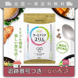 ターミナリアスリム 60粒 30日分 内臓脂肪 血糖値 中性脂肪 糖や脂肪の吸収を抑える BMIサポートサプリメント