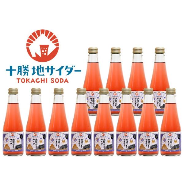 池田ぶどうサイダー 12本セット　送料無料　/ 十勝地サイダー 北海道 十勝 池田町 サイダー お取...