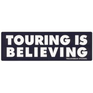 TOURING IS BELIEVING 旅は信じる心 ステッカー｜toroan