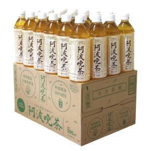 伝統発酵茶　阿波晩茶100％ペットボトル500ml　1箱ｘ24｜tororin