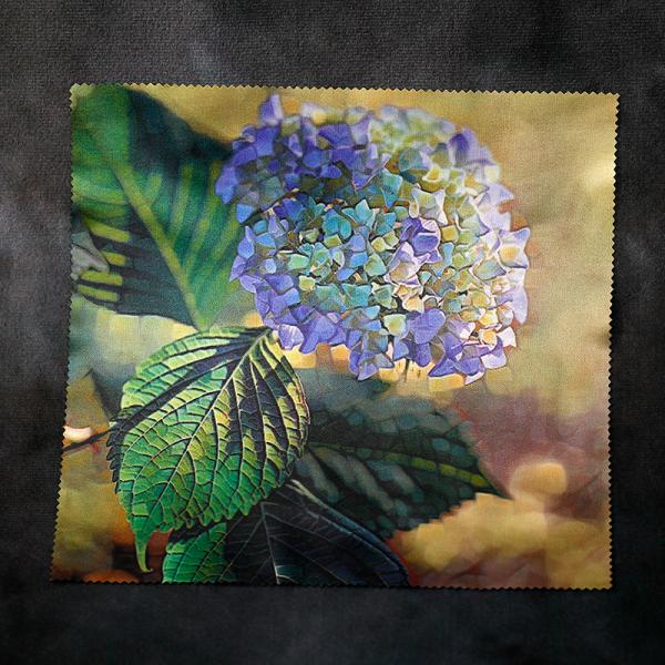 【紫陽花A】クリーニングクロス・メガネ拭き