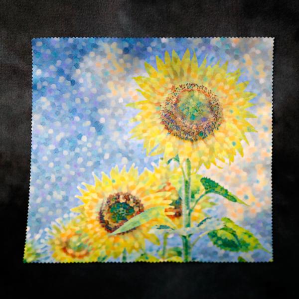 【ひまわり】クリーニングクロス・メガネ拭き