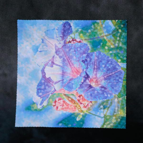 【朝顔】クリーニングクロス・メガネ拭き