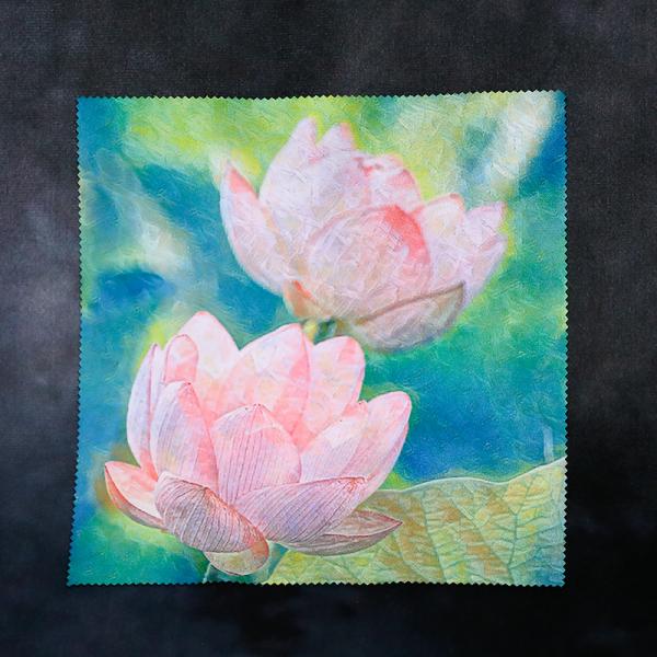 【蓮の花】クリーニングクロス・メガネ拭き