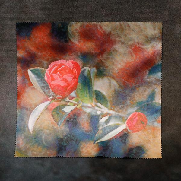 【さざんかB】クリーニングクロス・メガネ拭き