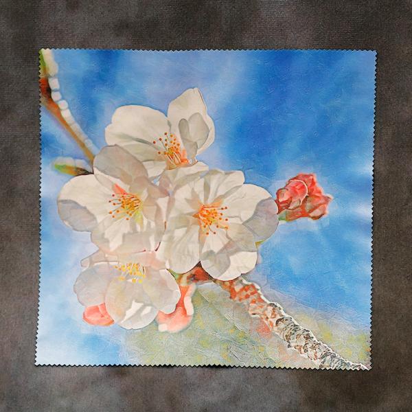 【桜A】クリーニングクロス・メガネ拭き