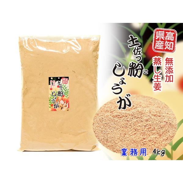 【業務用】高知県産 「蒸し生姜粉末」 土佐っ粉しょうが 4kg