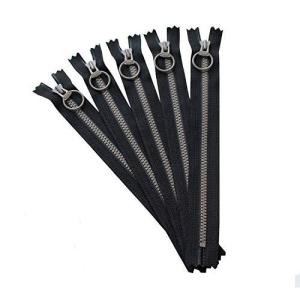 NBK コンビファスナー20cm 同色5本セット 黒 3VSC20-152