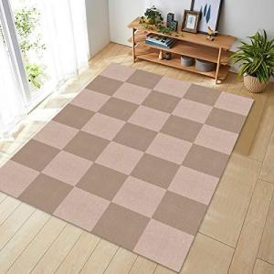 タイルカーペット ジョイントマット タイルマット チェアマット ズレない 防音 洗える カーペット ペット用 パンチカーペット 床保護マット 30*3