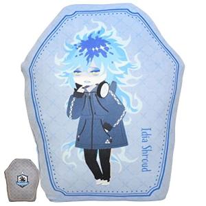 MORIPiLO モリシタ ツイステ イデア イグニハイド寮 枕 ブルー クッション ディズニー ツイステッドワンダーランド 25x33cm