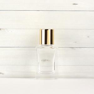 15ｍｌ　平角瓶　金冠キャップ中栓セット　日本製　ゴールド