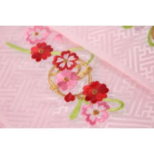 半襟 刺繍 半衿 子供用 女の子 七五三 着物...の詳細画像1