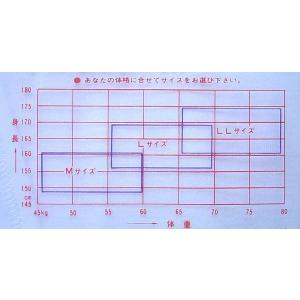 送料無料 和装下着 股割ズロース(3分長) L...の詳細画像3