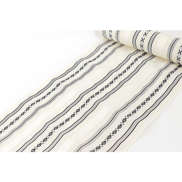 正絹 本場筑前博多織 紗 八寸帯 レディース 着物 浴衣 帯 半巾 半幅 小袋帯