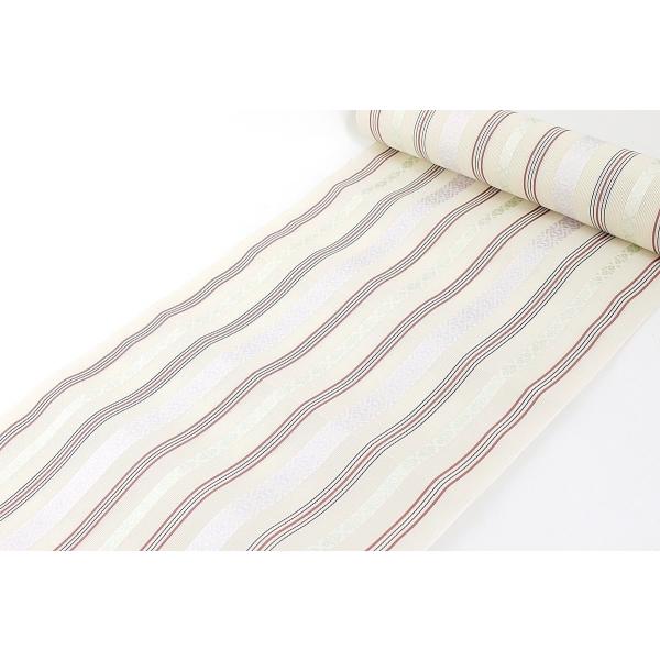 正絹 本場筑前博多織 紗 八寸帯 レディース 着物 浴衣 帯 半巾 半幅 小袋帯