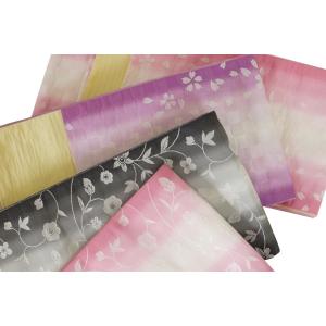 正絹 小袋帯 半巾帯 半幅帯 女物 リバーシブル ス 着物