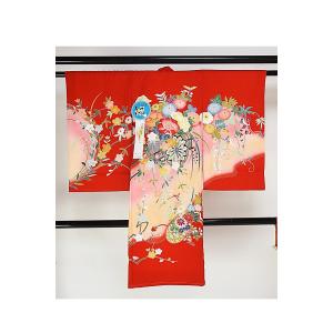 【呉服屋※】【正絹 子供用祝着】着物 初着 産...の詳細画像2