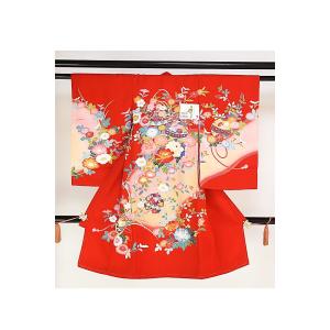 【呉服屋※】【正絹 子供用祝着】着物 初着 産...の詳細画像3