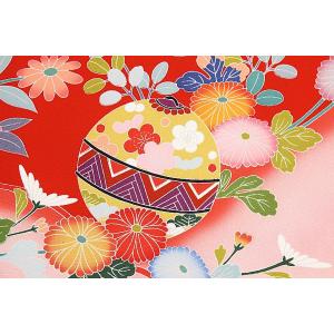 【呉服屋※】【正絹 子供用祝着】着物 初着 産...の詳細画像5