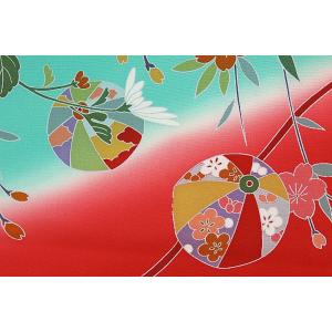 【呉服屋※】【正絹 子供用祝着】着物 初着 産...の詳細画像5