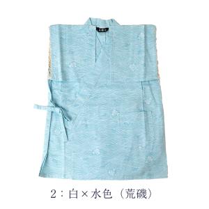 訳あり 三勝謹製 子供甚平 男の子 110-1...の詳細画像4