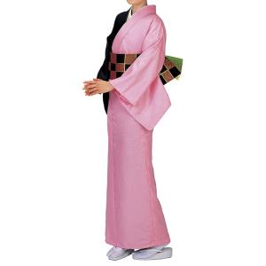 装道 美容ランジェリー 紋綸子むじな菊 補正 浴衣 着物 肌長襦袢ー