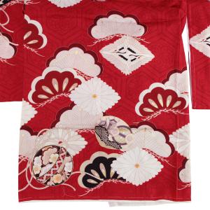 呉服屋 七五三 7歳 正絹着物 絵羽模様 四つ...の詳細画像4