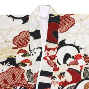 呉服屋 七五三 7歳 正絹着物 小紋 四つ身 ...の詳細画像2