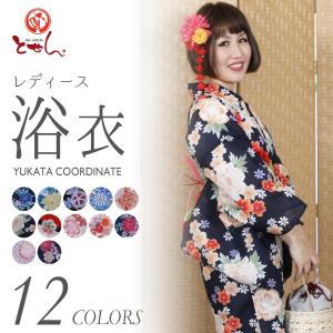 綿素材 しじら織り お仕立て上がり浴衣 単品 フリーサイズ しじら浴衣