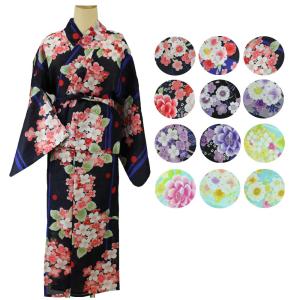 浴衣ドレス　M-Lサイズ 訳あり特価品】 浴衣ドレス レース付き レディース ゆかたドレス 大人