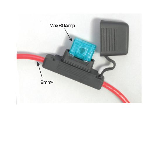 BHDBFHD HDBFH MAXI FUSE HOLDER（WIRES 8A