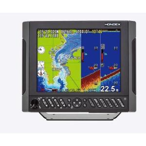 HE-1011 GPS内蔵 1KW 10.4型液晶プロッターデジタル魚探 HONDEX/ホンデックス...