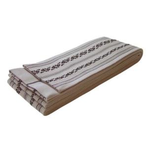 　少々難あり 角帯（綿献上）グレー 男物 紳士 浴衣