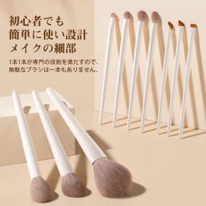 即納 メイクブラシ ブラシ チップ メイクブラ...の詳細画像3