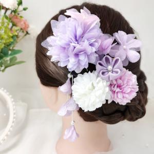 即納 髪飾り 成人式 着物 和装 花 フラワー...の詳細画像3
