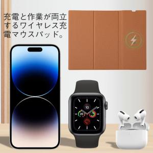 充電マウスパッド 高速 充電器 ワイヤレ スチ...の詳細画像3