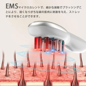 電気ブラシ EMS ブラシ スカルプケア 脱毛...の詳細画像2