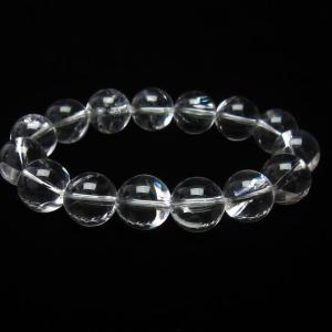 アイリスクォーツ 水晶 ブレスレット 虹入り 17mm 一点物 111-3698
